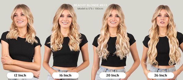 16-INCH WEFT BUNDLES/EXTENSIONS WHOLESALE — 100% HUMAN REMY HAIR