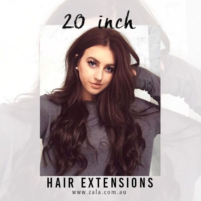 20 inch Hair Extensions - The Most Popular Length at ZALA