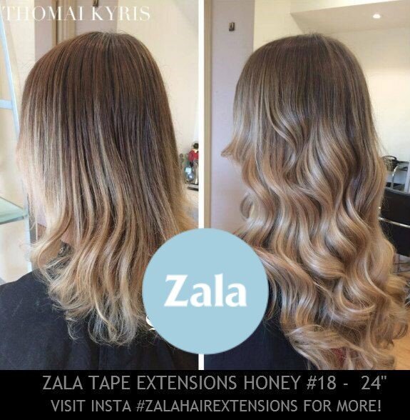 ZALA - HOW MANY PIECES OF TAPE HAIR EXTENSIONS FOR A FULL HEAD?