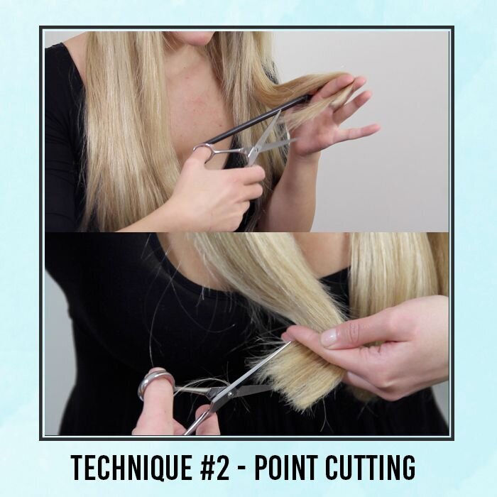 ZALA - HOW TO CUT HAIR EXTENSIONS TO BLEND
