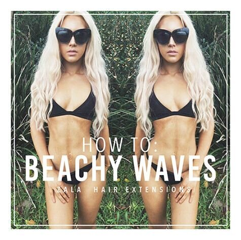 how to get beachy waves