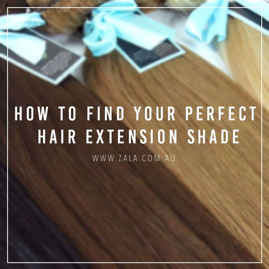 How to Find Your Perfect Hair Extension Shade