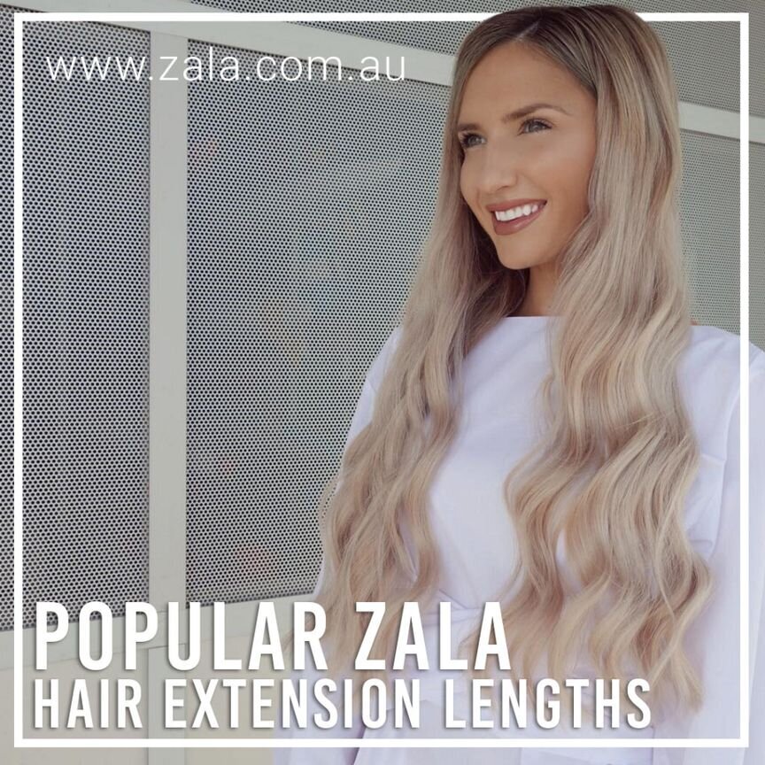 Popular Hair Extension Lengths