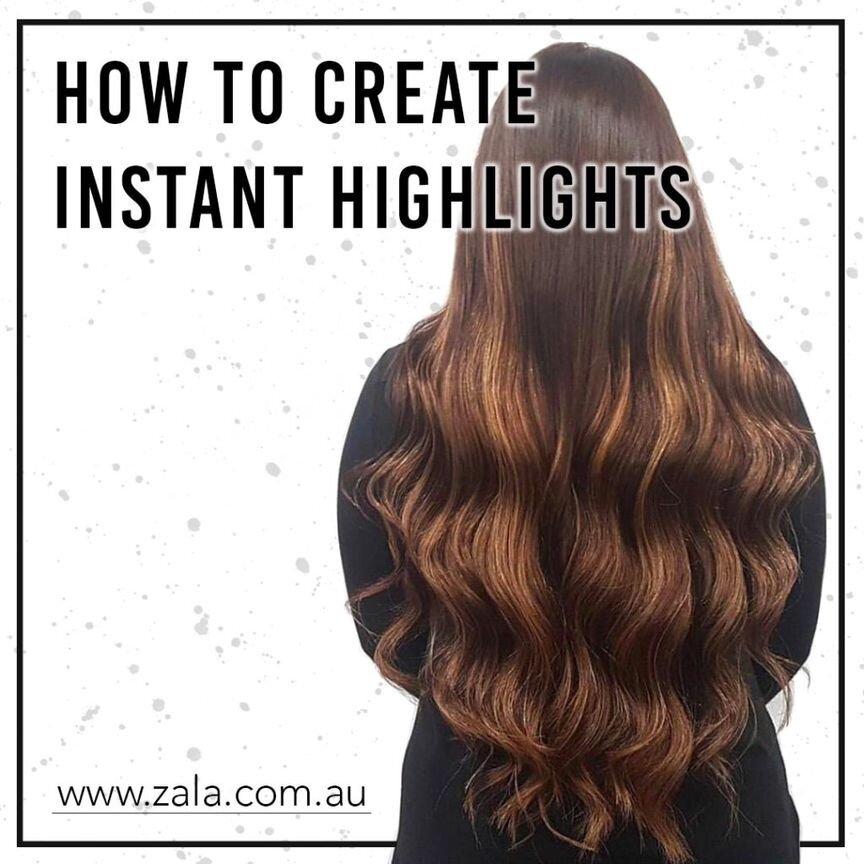How to Create Highlights Using Hair Extensions: Instant Highlights