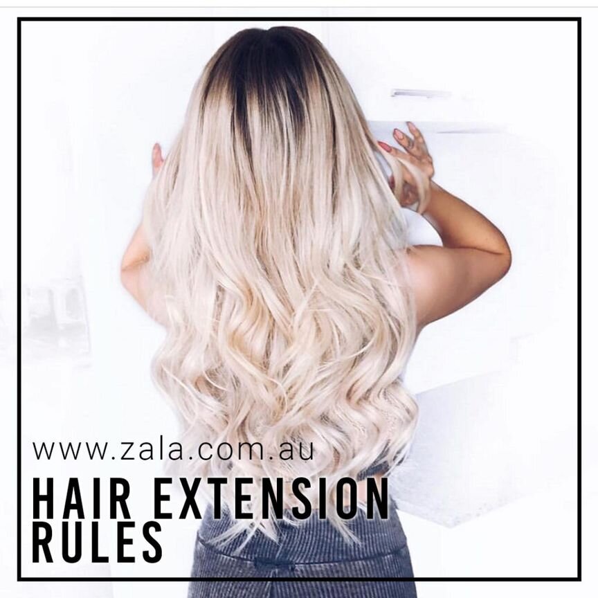 Hair Extension Rules