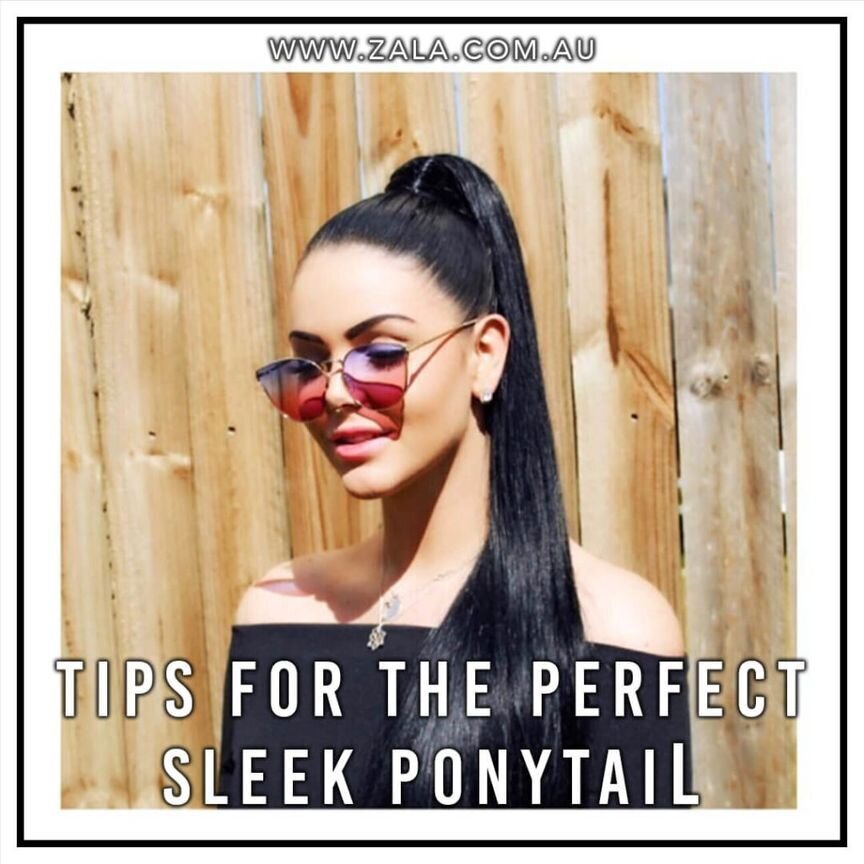 tips for the perfect sleek ponytail