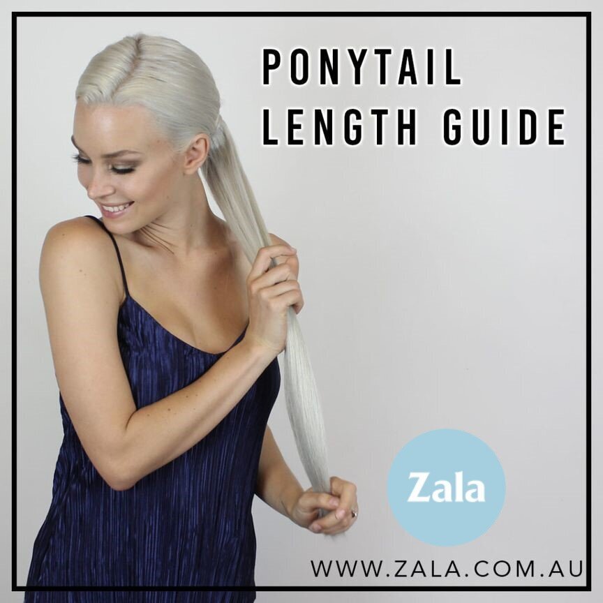 Ponytail Extension Length Guide