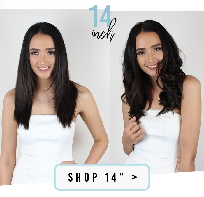 ZALA - STRAIGHT VS CURLY EXTENSION LENGTH GUIDE - ZALA CLIP IN EXTENSIONS