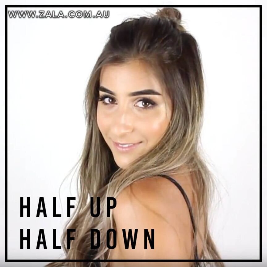 ZALA - QUICK AND EASY HAIRSTYLES USING TAPE EXTENSIONS