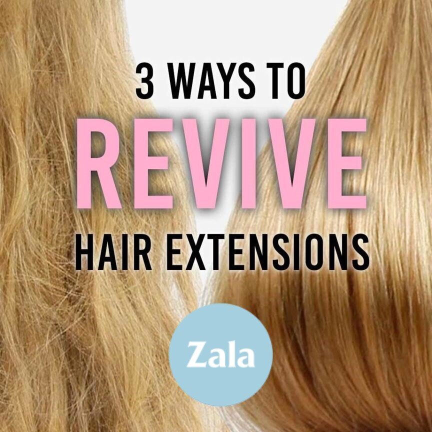 Revive Hair Extensions In 3 Easy Steps