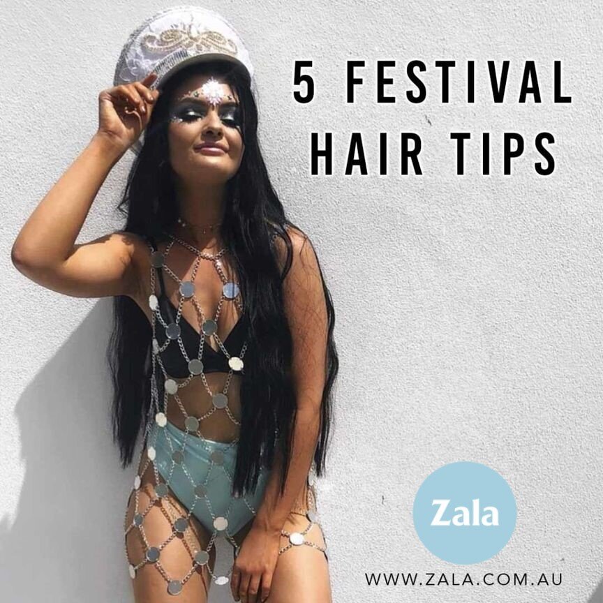 5 Festival Hair Tips