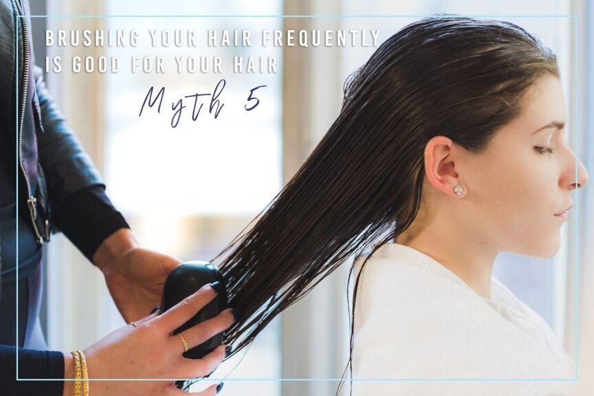 Hair Myth 5: Brushing Your Hair