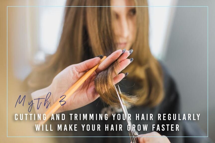 Hair Myth 3: Cutting and Trimming Your Hair
