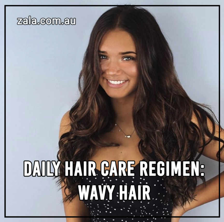 zala blog daily hair care wavy hair