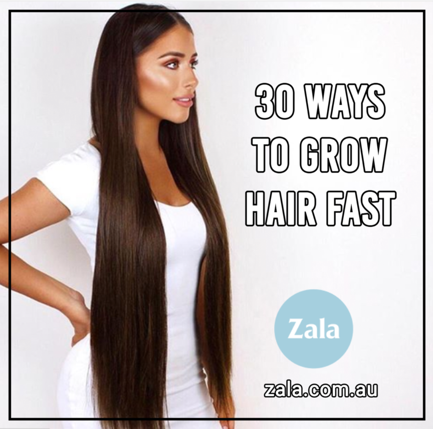 30 Ways to Grow Hair Fast