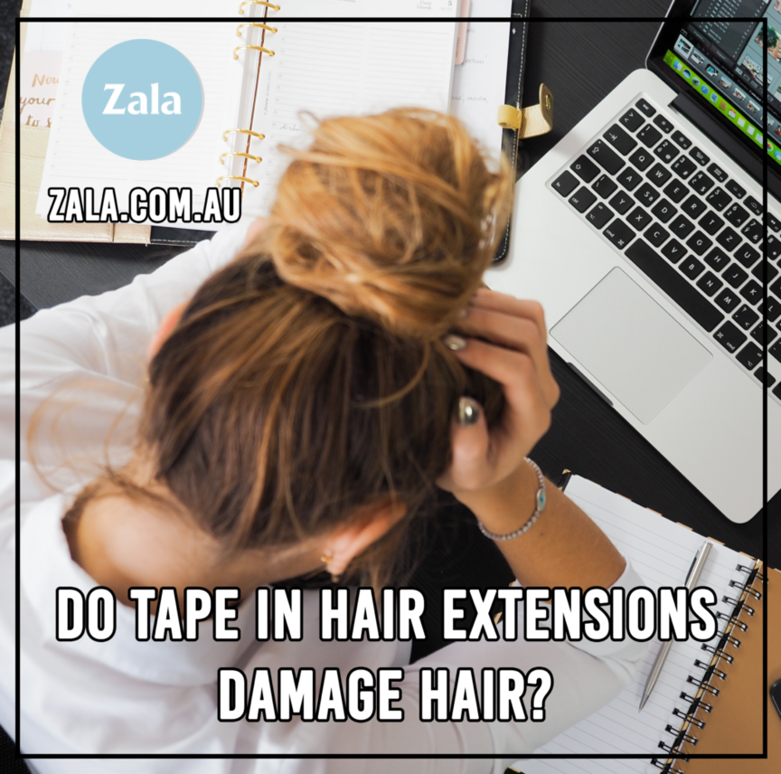 Do Tape-In Hair Extensions Damage Hair?