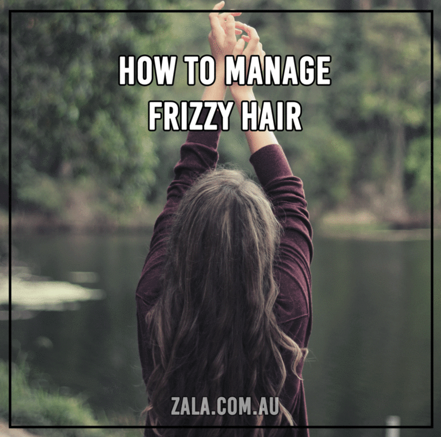 zala manage frizzy hair