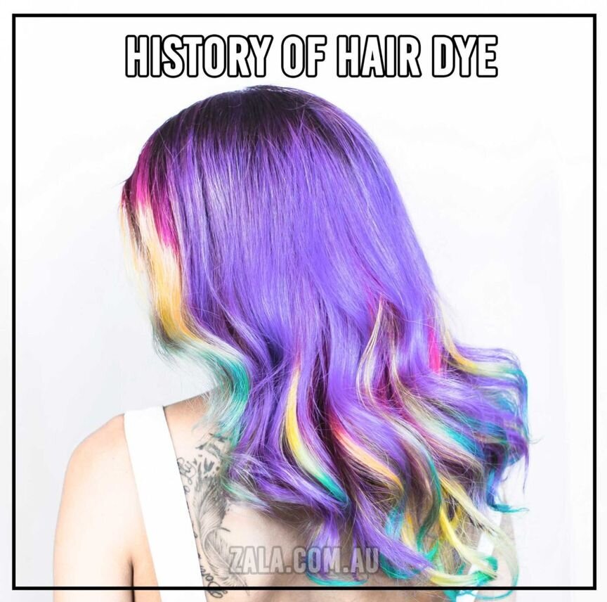 The Colorful History of Hair Dye