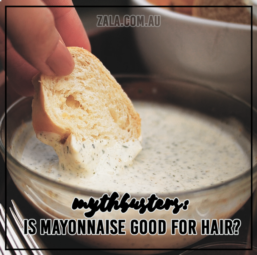 ZALA - MYTHBUSTERS: IS MAYONNAISE GOOD FOR HAIR? - ZALA CLIP IN EXTENSIONS