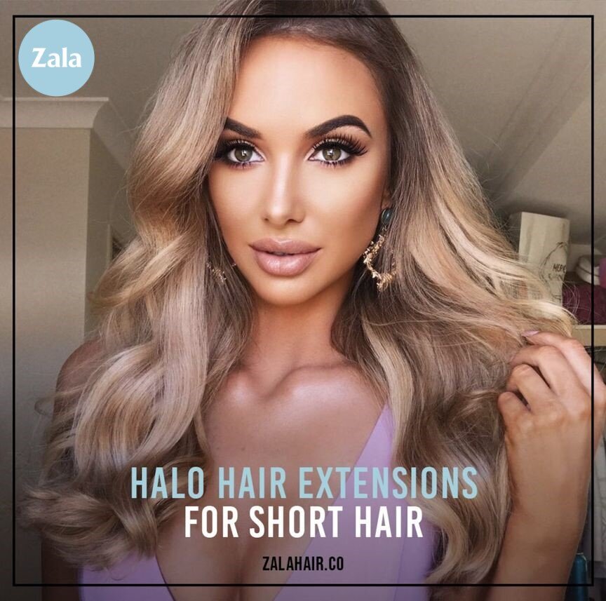 Halo® Hair Extensions for Short Hair