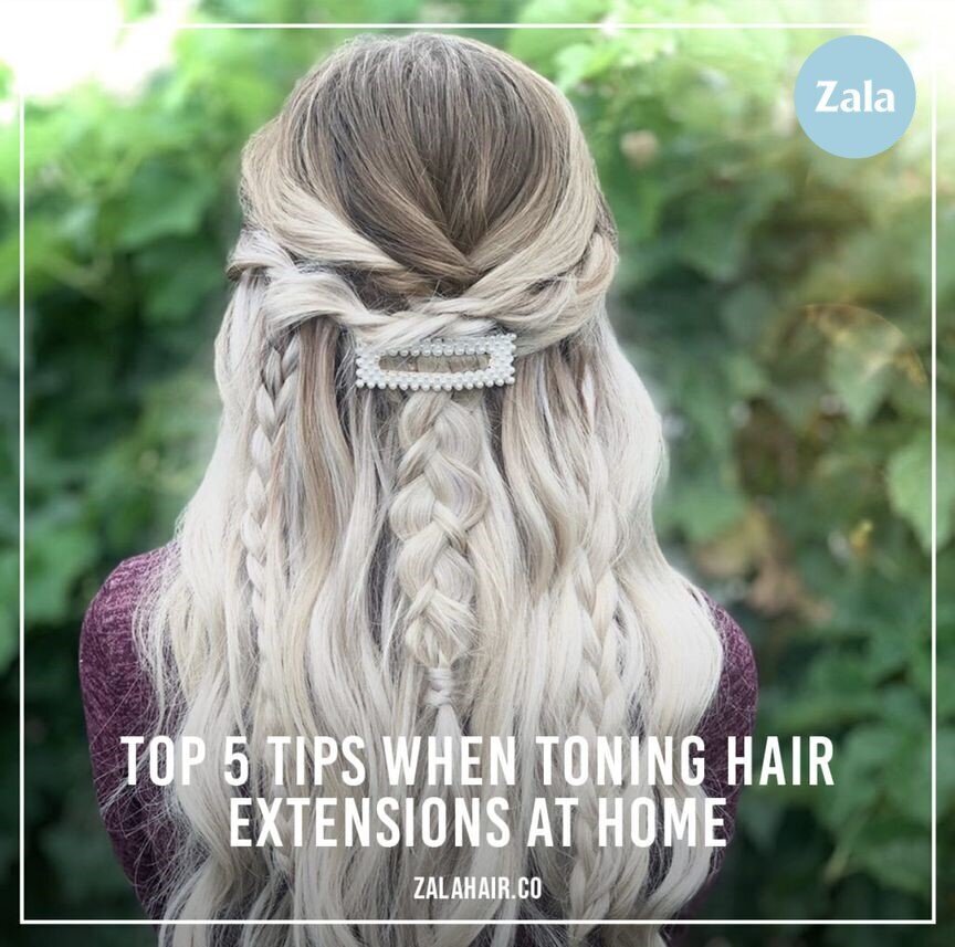 5 Tips For Toning Hair Extensions At Home
