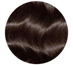 Rich Mocha Brown Hair Extensions Color Chart